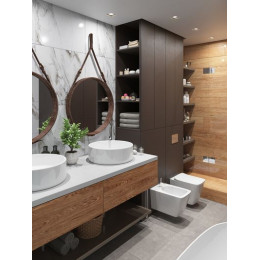 Унитаз подвесной TIMO SOLI 550*350*360 (TK-303MB)