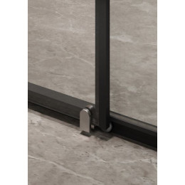 Душевая дверь Timo TD-150/03C-6, раздвижная 1950*1500, стекло прозрачное 6 мм (T04)