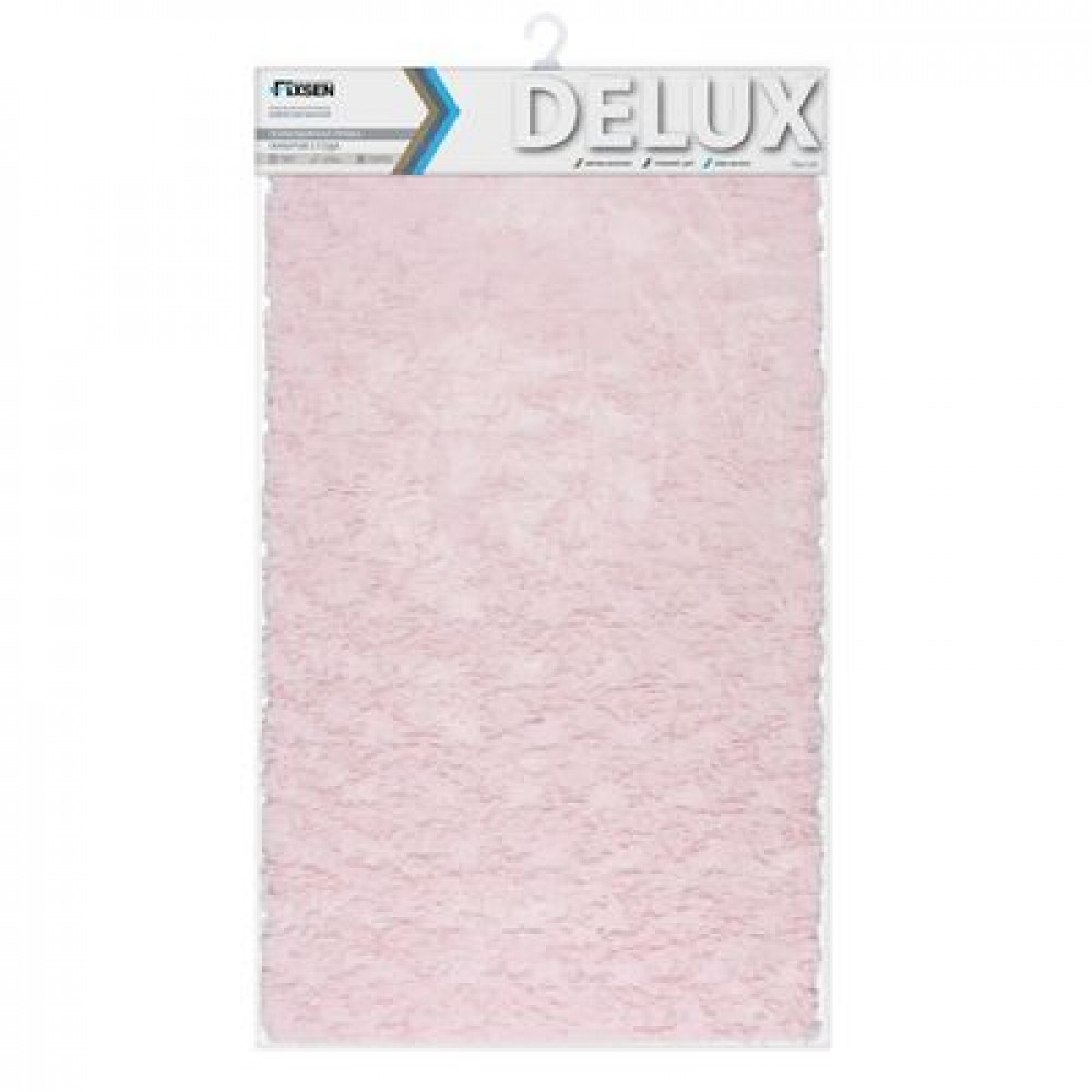 Коврик для ванной 1-ый Fixsen DELUX, розовый ( FX-9040W )