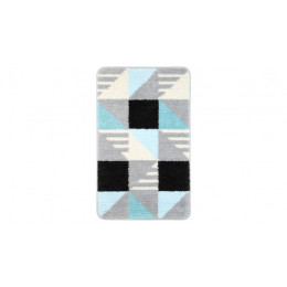 Коврик для ванной Fixsen Visa 1-ый серо-бирюзовый, 50х80см (FX-5005Z)