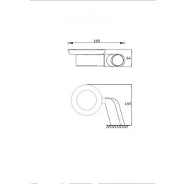 Мыльница керамическая RUSH Flores (FL08411)