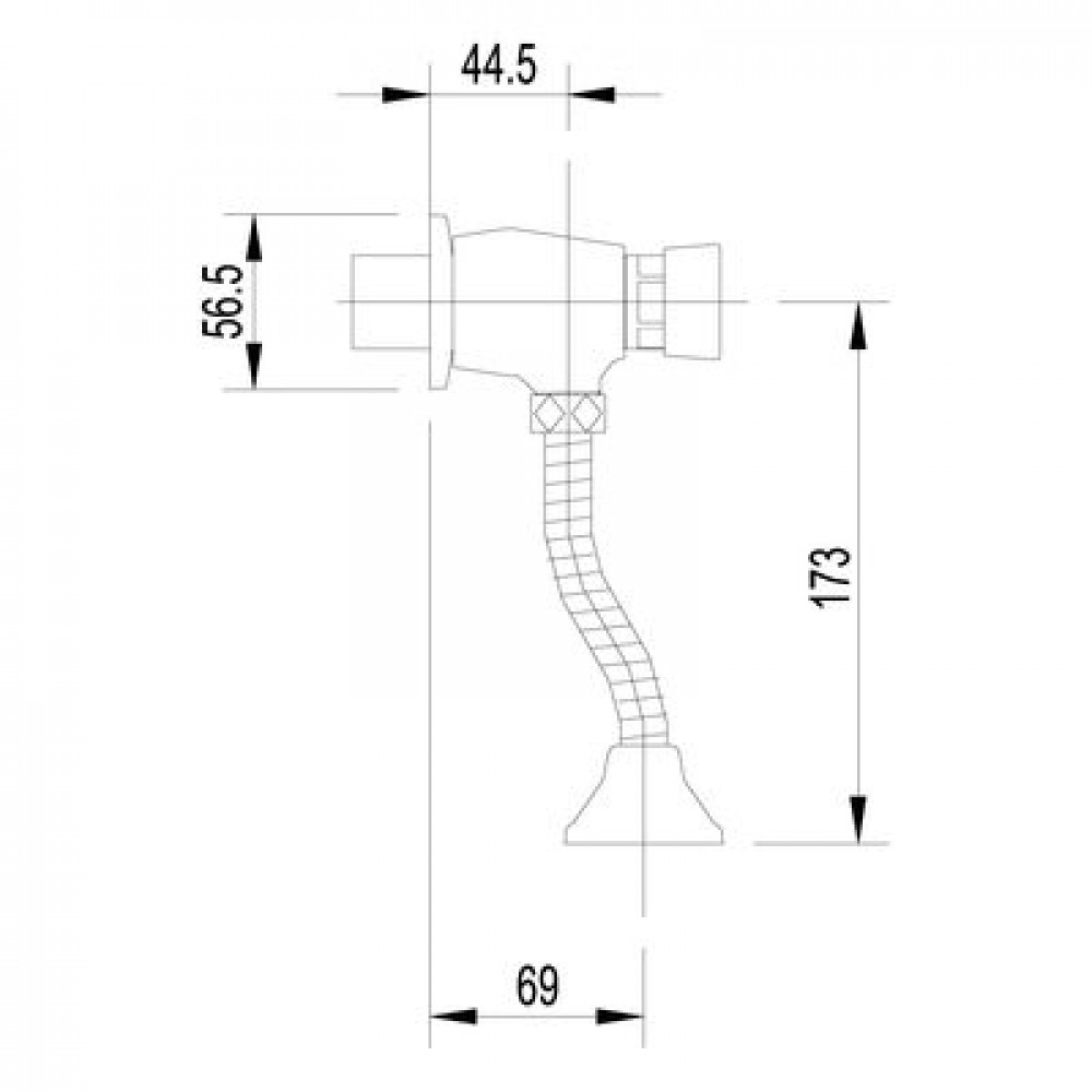 Смеситель для писсуара Lemark Project (LM4612C)