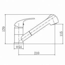 Смеситель для кухни FASHUN (A6003)