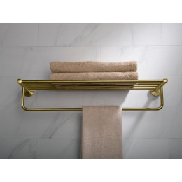 Полка для полотенец Timo золото матовое Saona (13058/17)