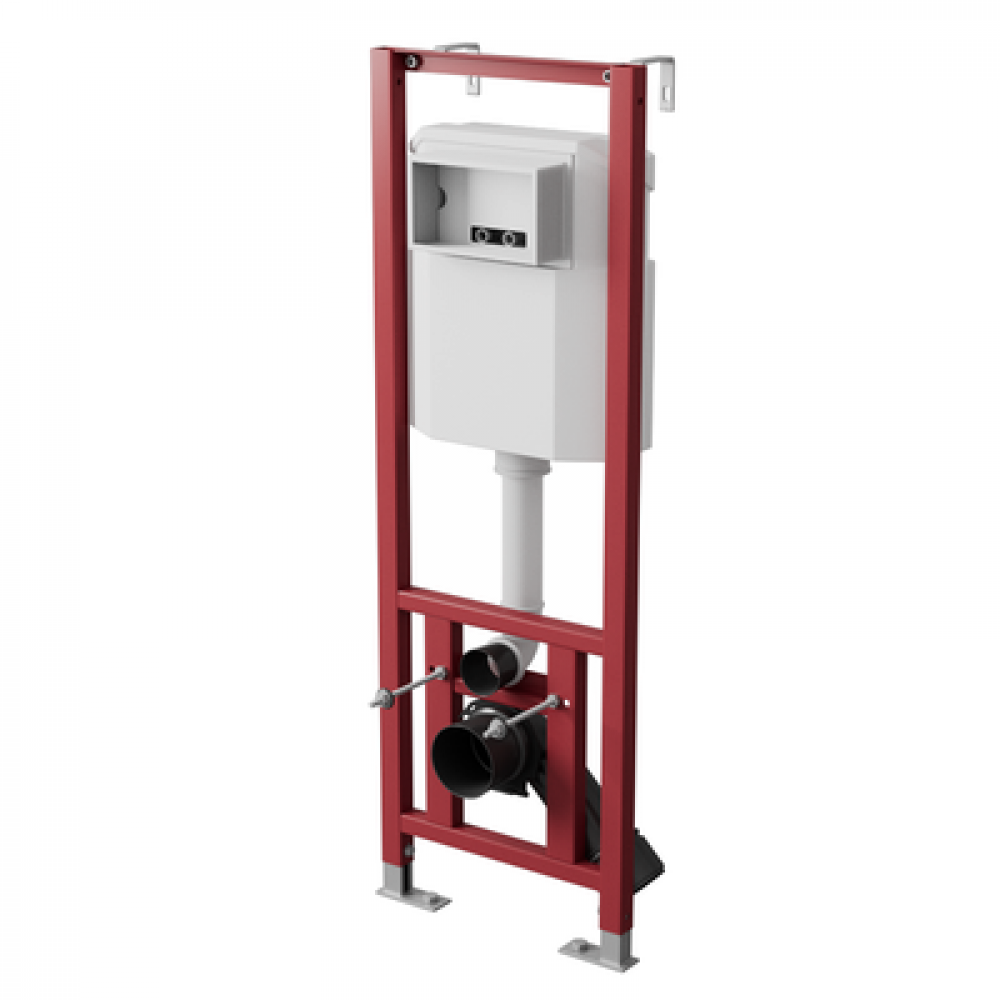 Инсталляция с черной клавишей D&K 400*165*1160мм (DI8540116)