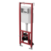 Инсталляция с черной клавишей D&K 400*165*1160мм (DI8540116)