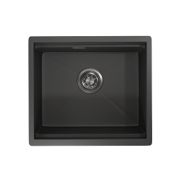 Кухонная мойка GRANULA (5045U, ЧЕРНЫЙ МАТОВЫЙ)