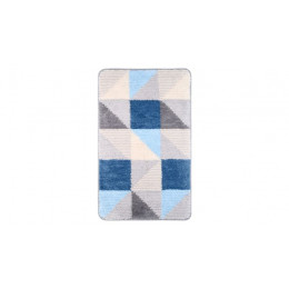 Коврик для ванной Fixsen Visa 1-ый серо-голубой, 50х80см (FX-5005X)