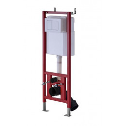 Инсталляция с белой клавишей D&K 400*165*1160мм (DI8640116)