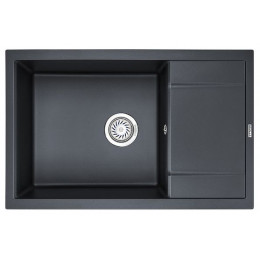 Кухонная мойка GRANULA (7805, ШВАРЦ)