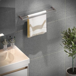 Полотенцедержатель двойной Timo Petruma черное золото (15256/18)