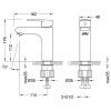 Смеситель для раковины Lemark Point (LM0306C)