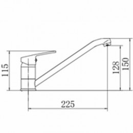 Смеситель для кухни FASHUN (A4816)