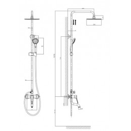 Душевая система RUSH Jawa (JA0735-40)
