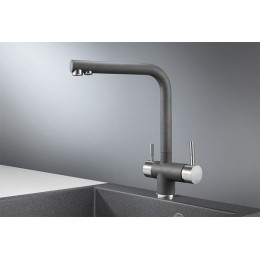 Смеситель для кухни GRANULA (2305, ГРАФИТ)