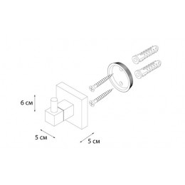 Крючок FIXSEN Metra (FX-11105)