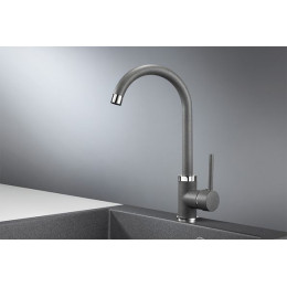 Смеситель для кухни GRANULA (2125, ГРАФИТ)