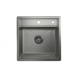 Кухонная мойка GRANULA Kitchen Space (5051, СТАЛЬ МАТОВАЯ)