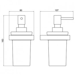 Дозатор Timo Petruma хром (15239/00)