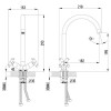 Смеситель для кухонной мойки Lemark Practica (LM7504C)