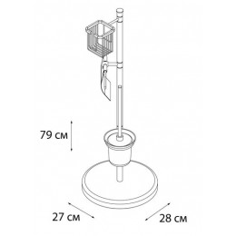 Стойка напольная Fixsen  (FX-433)