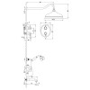 Душевая программа для ванны Lemark Villa (LM4822B)