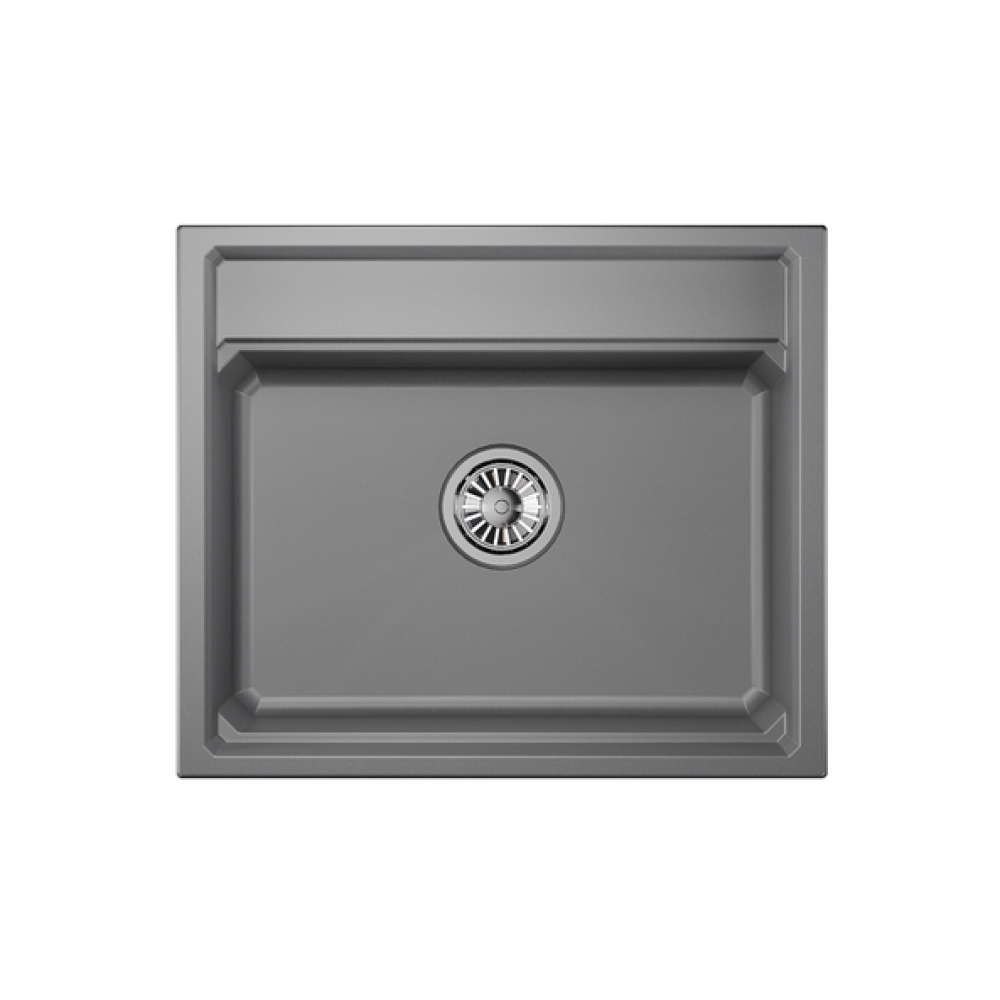 Кухонная мойка GRANULA Kitchen Space (6003, АЛЮМИНИУМ)