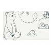 Коврик для ванной Fixsen Teddy Air белый 50х80см (FX-6001T)