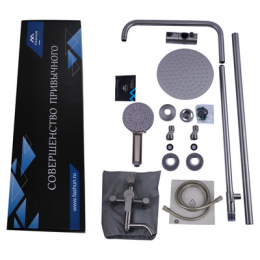 Душевая система, сатин, Fashun (A52401-3)