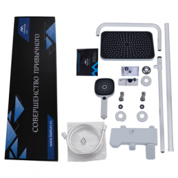 Душевая система, белый, FASHUN (A52424-8)