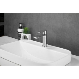 Смеситель для раковины Haiba хром (HB10639)