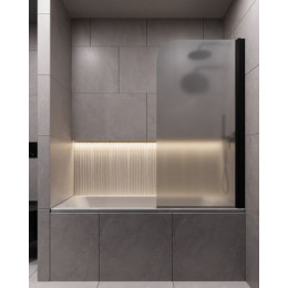 Шторка для ванны поворотная на монопетле, 1400*700, стекло матовое 6 мм, Timo TCM-70/03F-6 (T29)