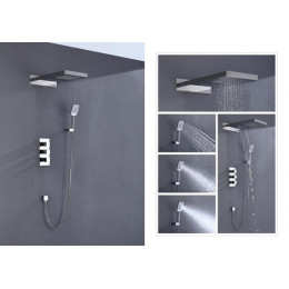 Душевая система Timo Petruma 3-х режимная, с термостатом (SX-5039/00SM chrome)