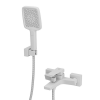Смеситель для ванны с коротким изливом RUSH Thira (TR3635-44White)