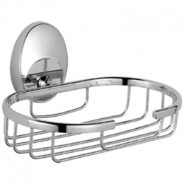 Мыльница FASHUN решетчатая хром (A1602-2)