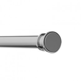 Карниз для ванной комнаты, 110-200 см, хром глянцевый, Elegante, IDDIS, (RSC0120i14)