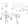 Смеситель для раковины Lemark Melange (LM4906CW)