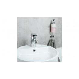 Держатель для дозатора с крючком, хром, Fixsen Practica (FX-800B)