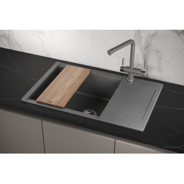 Кухонная мойка GRANULA ESTETICA (7807, ГРАФИТ)