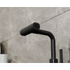 Смеситель для кухни с поворотной лейкой RUSH Tinos (TI3732-17Black)