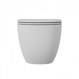 Унитаз DK подвесной безободковый (торнадо)  Matrix 490*370*360мм,белый (DT1396516)