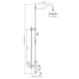 Душевая система Haiba (HB24181-5)