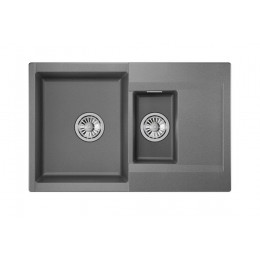 Кухонная мойка GRANULA ESTETICA (7808, ГРАФИТ)
