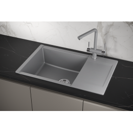 Кухонная мойка GRANULA ESTETICA (7807, АЛЮМИНИУМ)