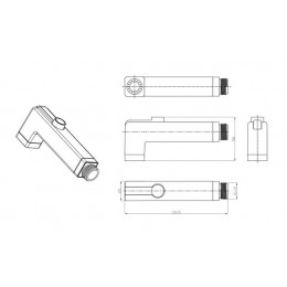 Комплект для биде Lemark с гигиеническим душем (LM8091С)