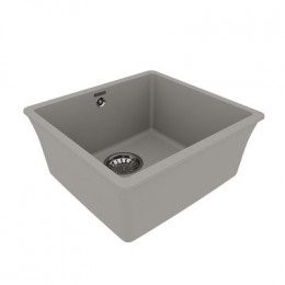 Кухонная мойка Lemark SINARA 440-U подстольного монтажа из кварцгранита цвет: Грей (9910069)