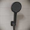 Душевая система IDDIS Optima Home с тропическим и ручным душем, матовый черный (OPHBL02i67)
