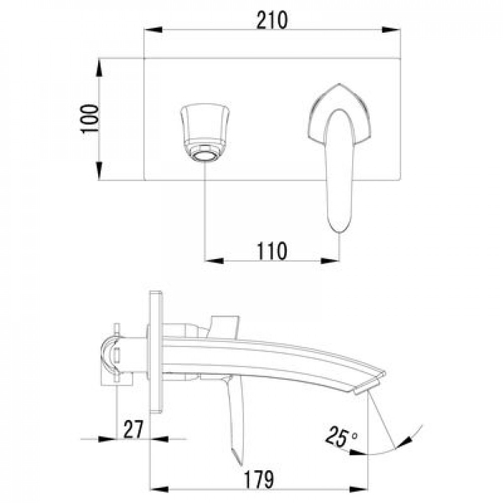 Смеситель для раковины Lemark Mars (LM3526C)