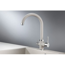 Смеситель для кухни GRANULA (2168, БАЗАЛЬТ)