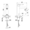 Смеситель для раковины Lemark Villa (LM4837C)